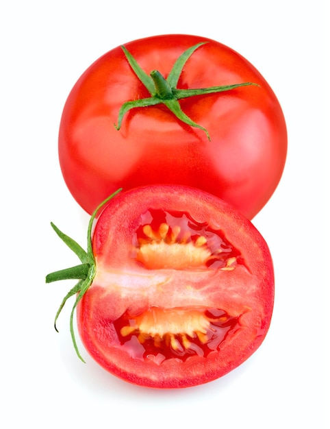 Dojrzałe czerwone pomidora