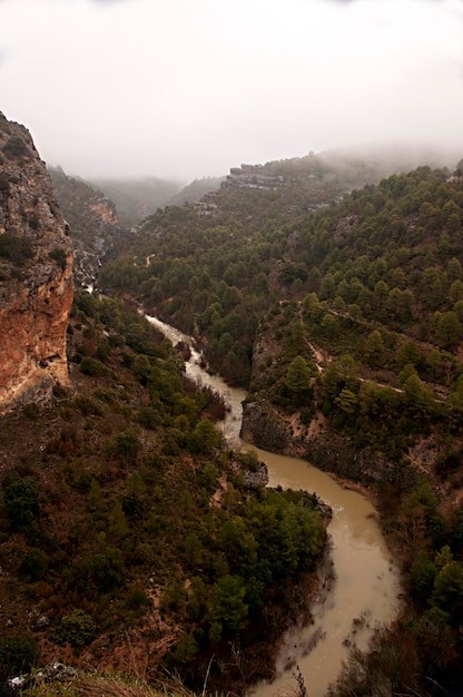 Dolina Rio Jucar w Cuenca