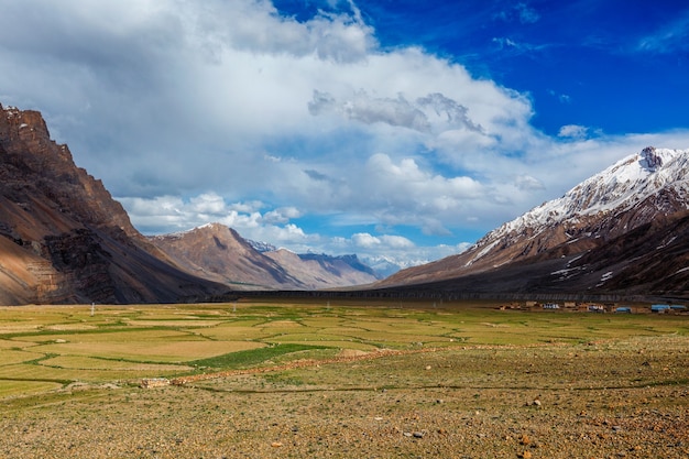 Dolina Spiti W Himalajach