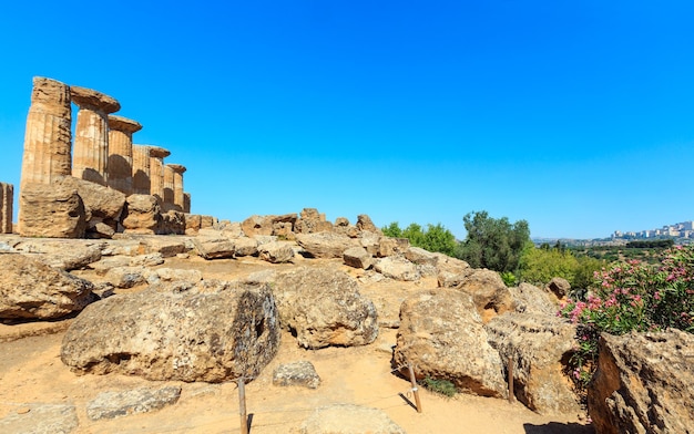 Dolina Świątyń Agrigento Sycylia Włochy