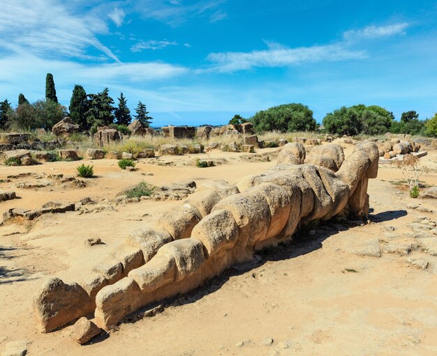 Dolina Świątyń Agrigento Sycylia Włochy