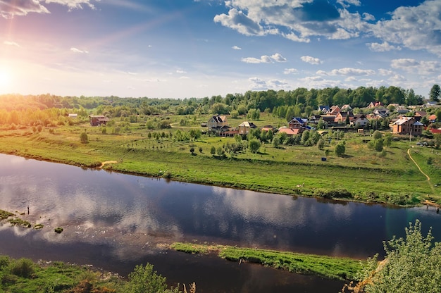 Dolina Wołgi na obrzeżach Rżewa