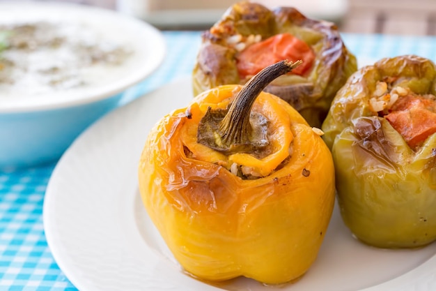 Dolma, smak potraw w kuchni tureckiej. Kuchnia turecka to jedno z prawie wszystkich dań w regionie