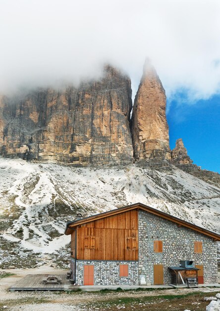 Dolomity Alpy Tre Cime di Lavaredo Włochy