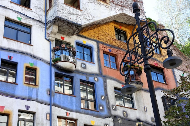 Dom Hundertwassera W Wiedniu, Austria