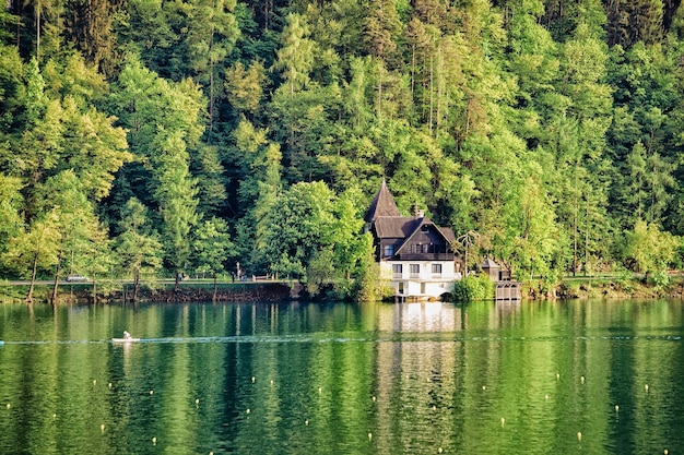 Dom nad jeziorem Bled, Słowenia