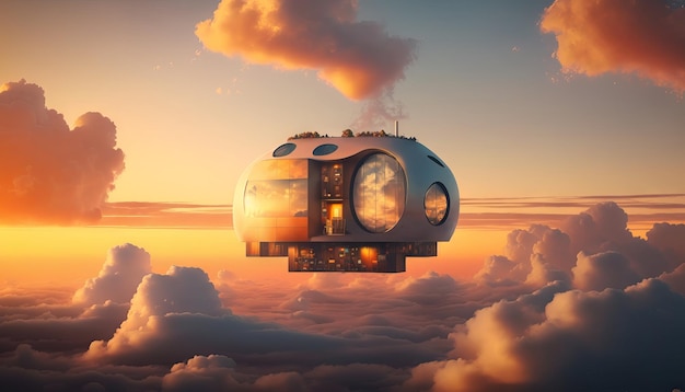 Dom w chmurach Generative AI