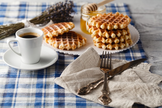 Zdjęcie domowe wafle wiedeńskie