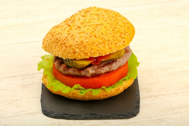 Domowy hamburger