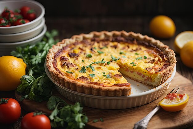 Domowy Quiche Lorraine