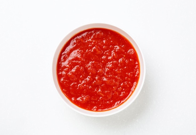 Zdjęcie domowy sos pomidorowy