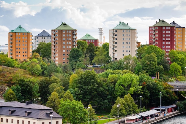 Domy Komunalne W Sztokholmie Szwecja