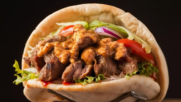 Doner kebab lub kanapka shawarma