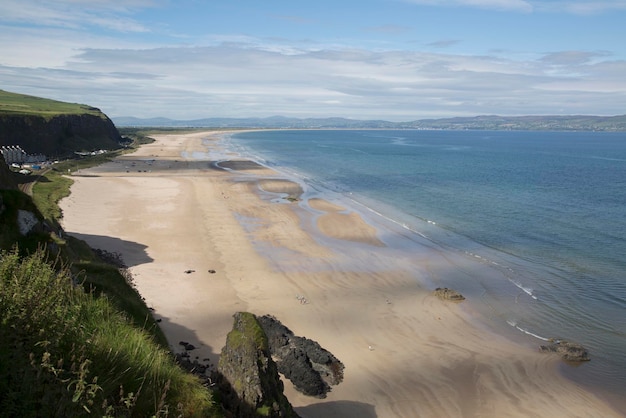 Downhill Strand Beach, Irlandia Północna, Europa