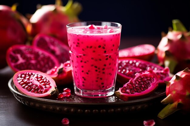 Dragon Fruit Elixir CloseUp Symfonia żywotnego soku