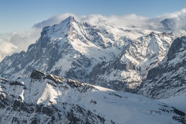 Drättehorn Peak w Szwajcarii