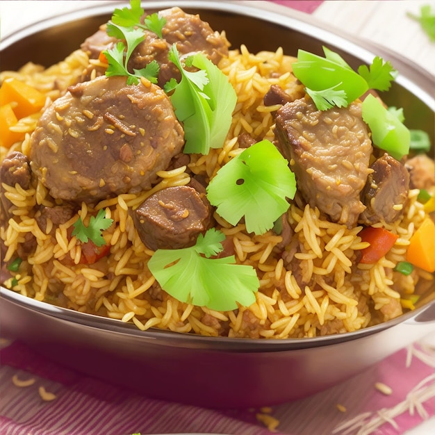 dreamshaper_v7_world_most_famous_mutton_biryani_foods_0_1