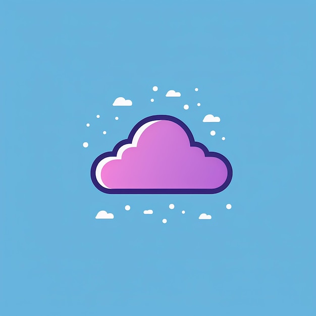 Zdjęcie dreamy_cloud_modern_line_icon_vector_line|ar