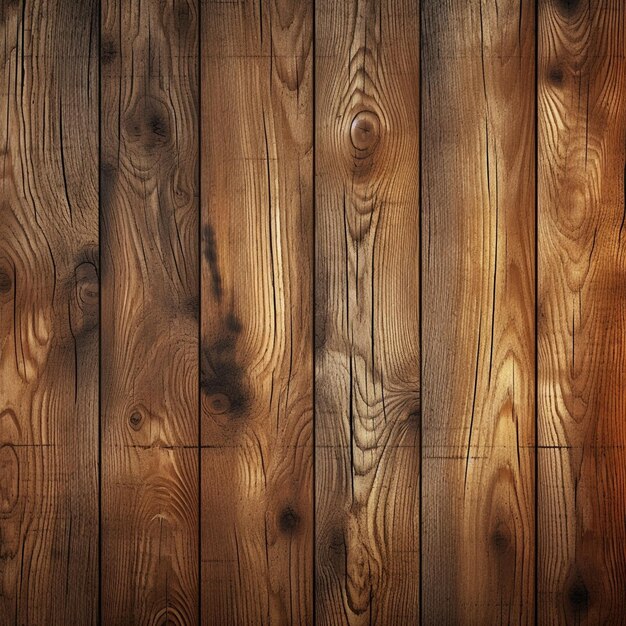 Drewniana ściana z brązowym tłem i jasnobrązowym.