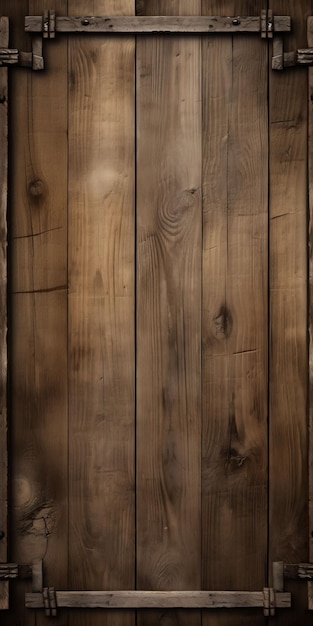 drewniana ściana z cieniem na niej