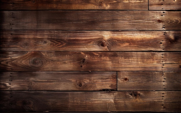Drewniana ściana z drewnianym tłem