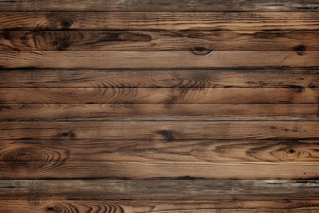 Drewniana tekstura brązowe drewniane tło naturalna tekstura Generative AI