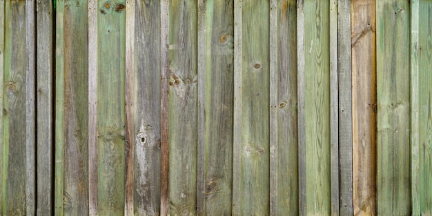 Drewniana tekstura drewnianej deski z zielonego mchu poziome tło na taras ścienny