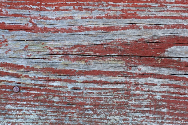 Drewniane vintage i retro czerwone tło lub tekstura