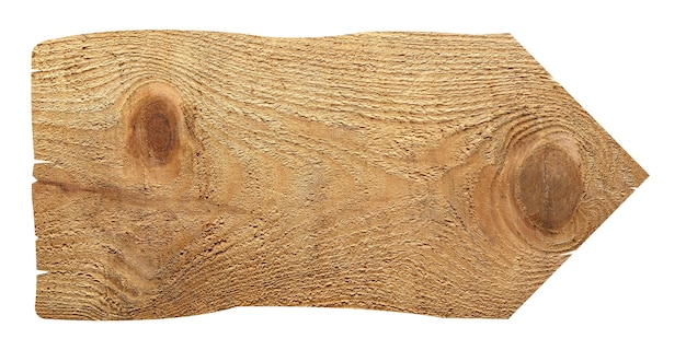 Zdjęcie drewniany znak strzałka tło tablica deska wskaźnik