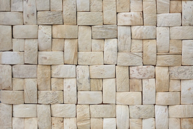 Zdjęcie drewno wzór tekstury wykonane z powłoki kokosowe