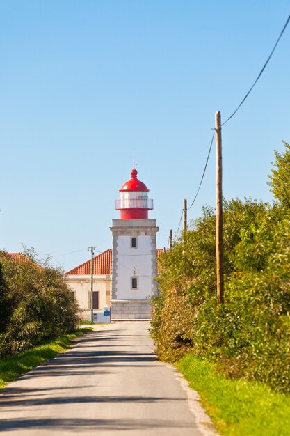 Droga Do Latarni Morskiej Cabo Sardao, Portugalia - Farol Do Cabo Sardao (zbudowany W 1915)