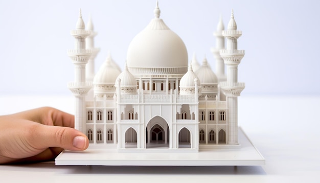 Drukowanie 3D na małą skalę modalu meczetu