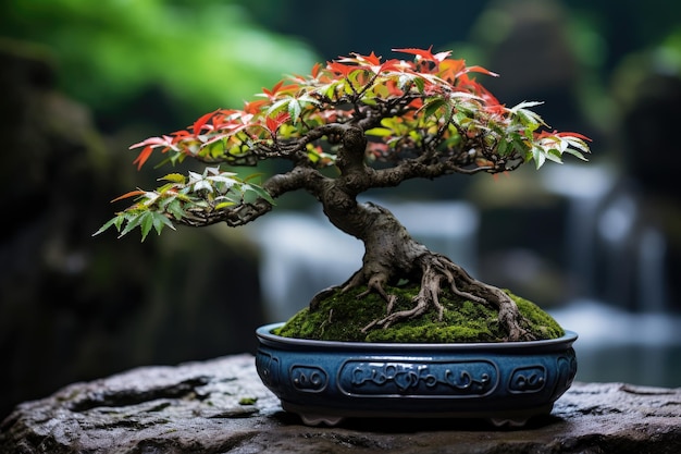 Drzewo Bonsai Tradycyjna japońska forma sztuki, profesjonalna fotografia reklamowa