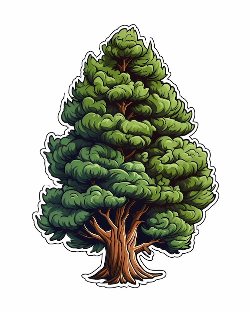 Drzewo ilustracji wektorowych