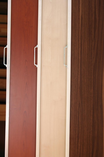 Zdjęcie drzwi z drewna