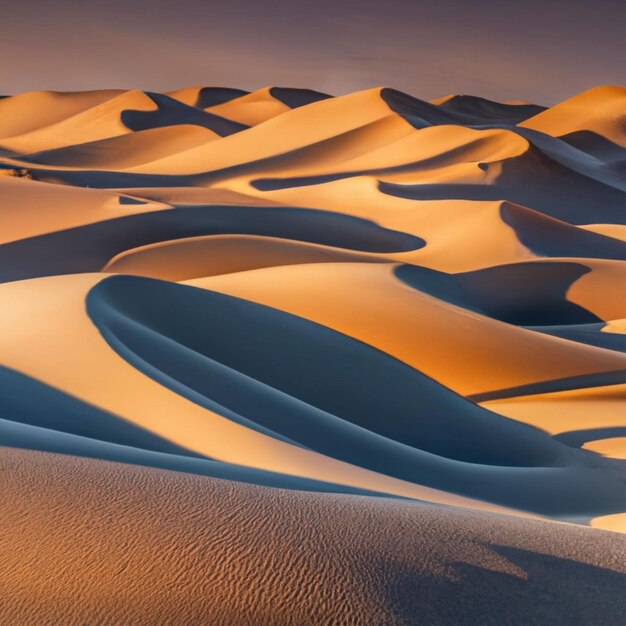 Duny zdumiewają majestatyczne krajobrazy piaszczystej pustyni