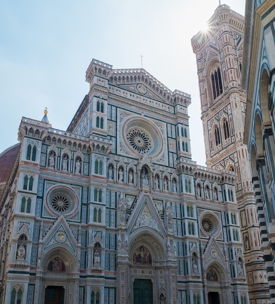 Duomo Santa Maria Del Fiore w Piazzale Michelangelo we Florencji, Toskania, Włochy