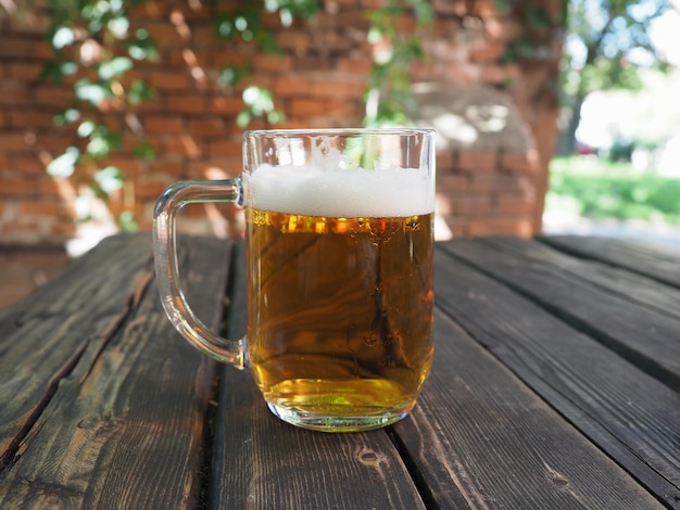 Duża szklanka do piwa