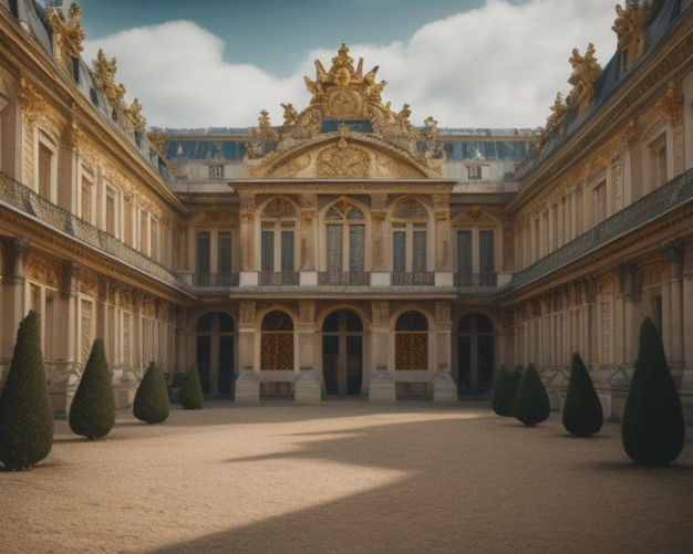 duży budynek z dużym wejściem, które mówi „wejście do pałacu”.