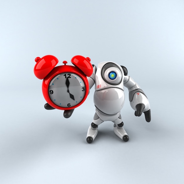 Duży robot - postać 3D