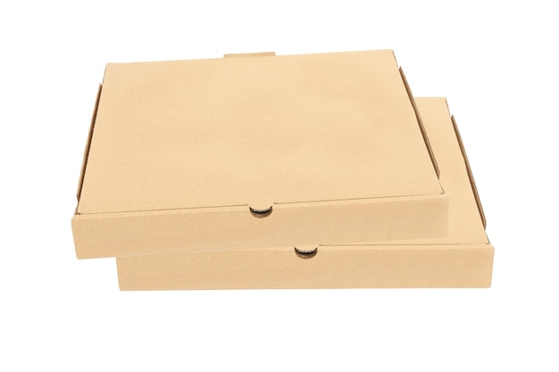 Zdjęcie dwa pudełka po pizzy