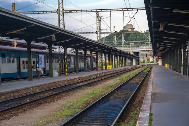 Dworzec kolejowy w Pradze