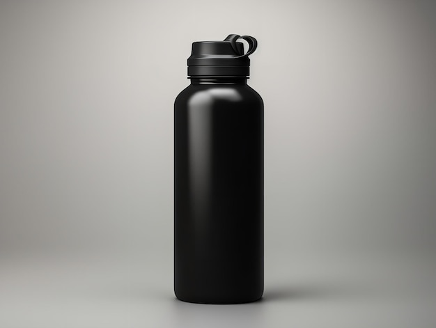 Dynamic Sports Water Bottle Mockup wygenerowany przez AI