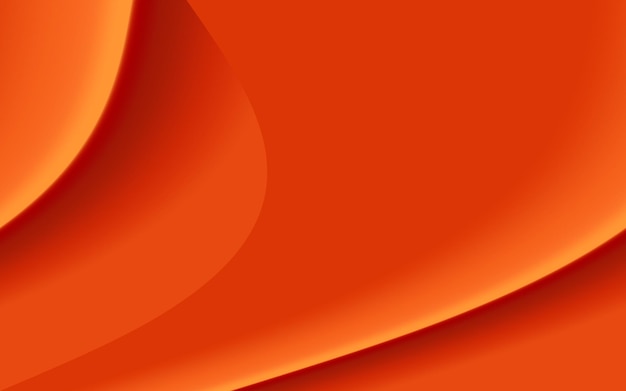 Dynamiczna pomarańczowa krzywa wibrujący gradient streszczenie tło