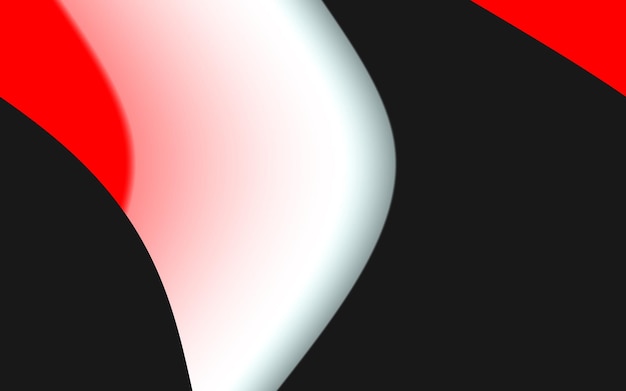 Dynamiczny czarny czerwony biały krzywa wibrujący gradient streszczenie tło