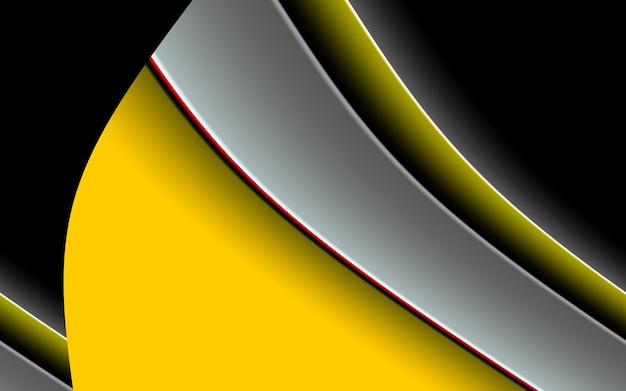 Dynamiczny żółty żywy gradient streszczenie tło
