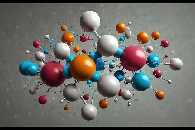 Zdjęcie dynamika wiązania interaktywne animacje cyfrowe badające wiązania chemiczne