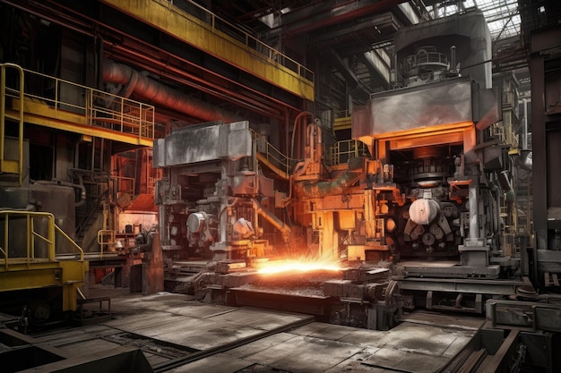 Działające maszyny do produkcji aluminium stworzone za pomocą generatywnej sztucznej inteligencji