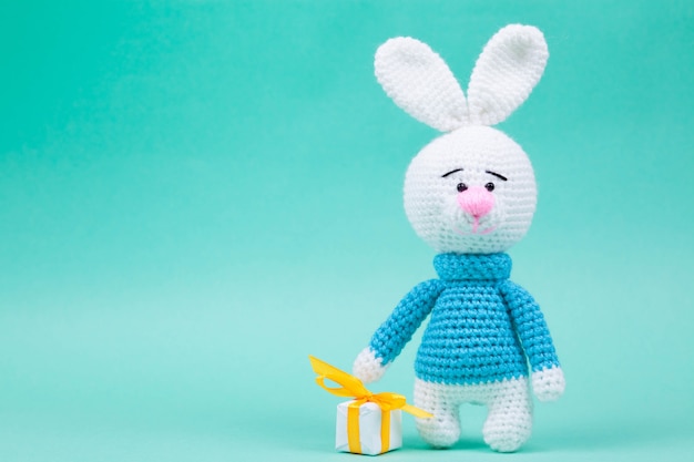 Dziane małe króliki ręcznie Amigurumi