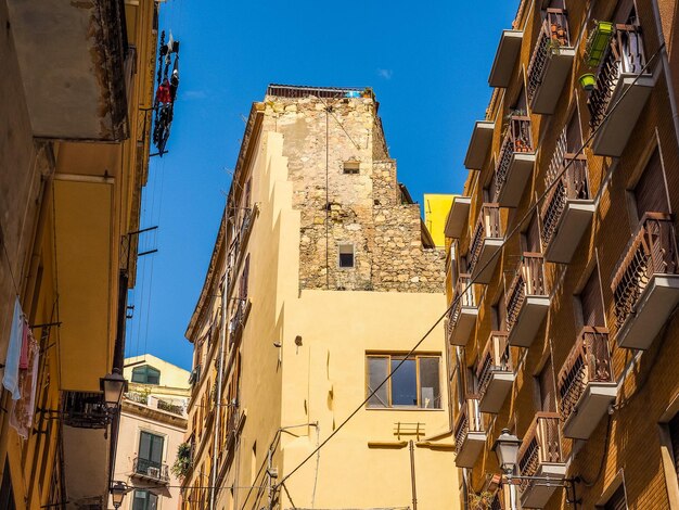 Dzielnica HDR Castello w Cagliari